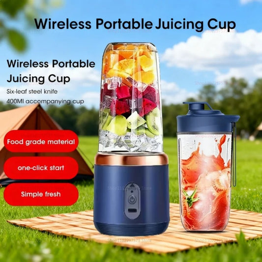 40W Portable Blender Cup with Sharp Blades 1500mAh With Battery