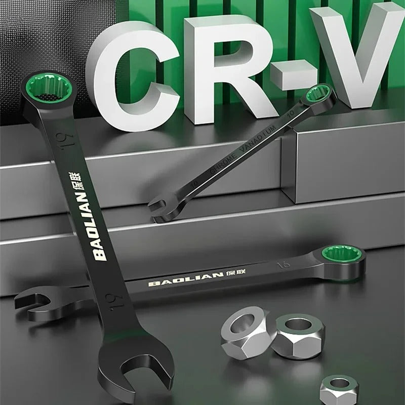 6–19mm Dual Direction Ratchet Wrench Tool