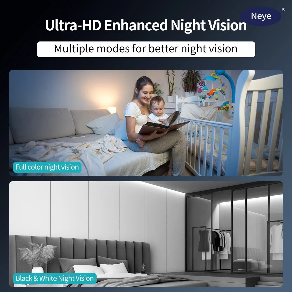 WiFi Home Camera Spotlight E27 Light Bulb Camera 360 degree