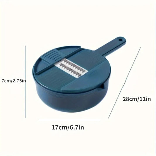 9 in 1 Vegetable Cutter Multi-Functional Potatoes Manually Cut Shred Slicer Grater