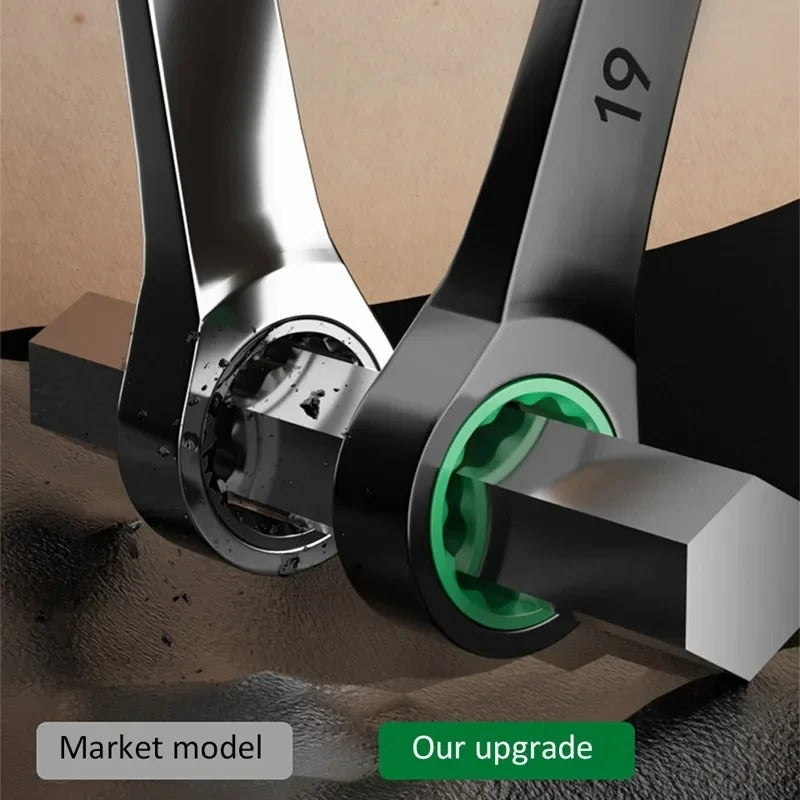 6–19mm Dual Direction Ratchet Wrench Tool