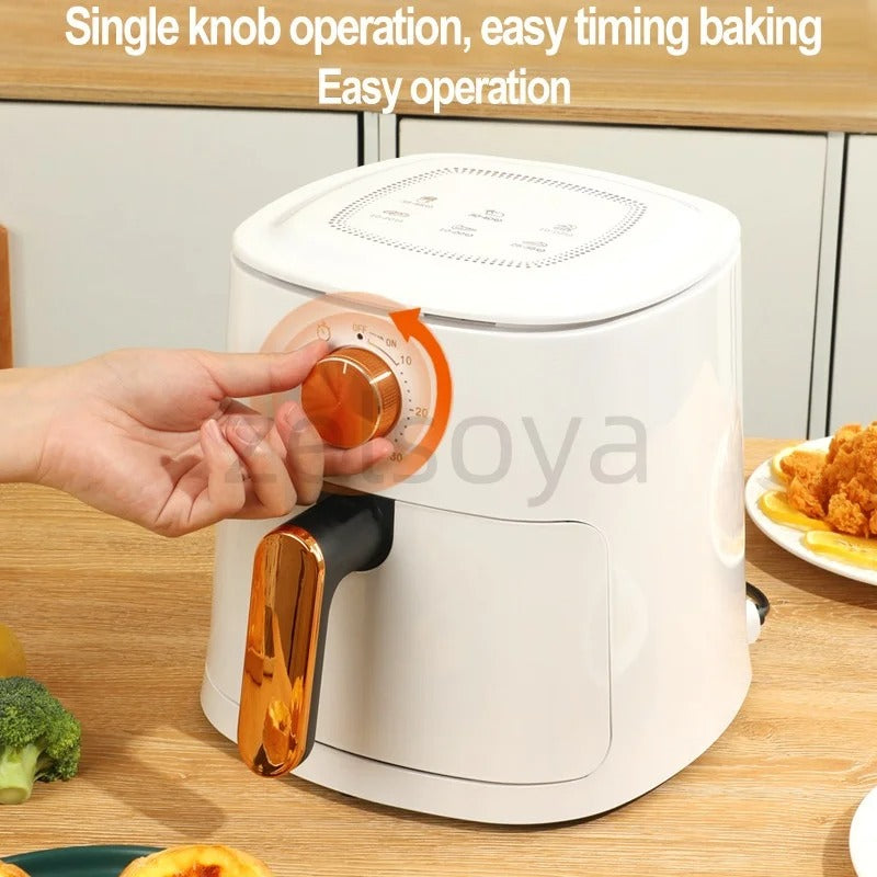 Air fryer Home new large capacity multi-functional visual light oil oven electric fryer