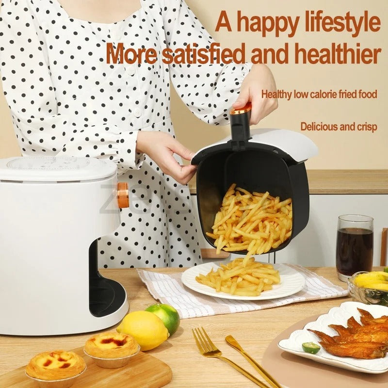 Air fryer Home new large capacity multi-functional visual light oil oven electric fryer