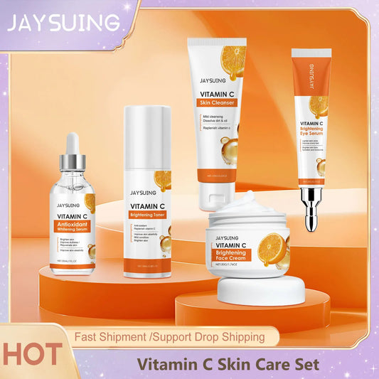 Vitamin C Face & Skincare Set – Brightening & Moisturizing
