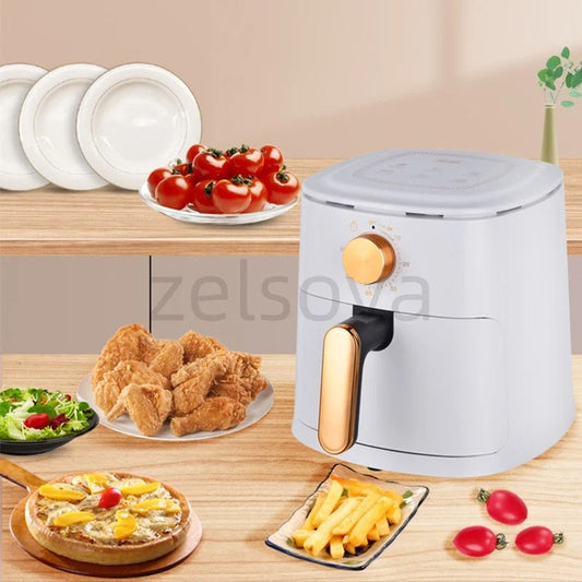 Air fryer Home new large capacity multi-functional visual light oil oven electric fryer