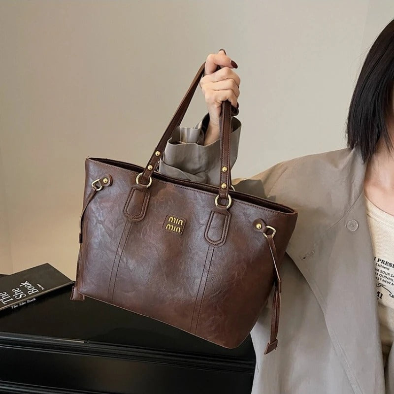 2025 New Light Luxury Versatile Shoulder Bag Casual High-end Tote Bag Women
